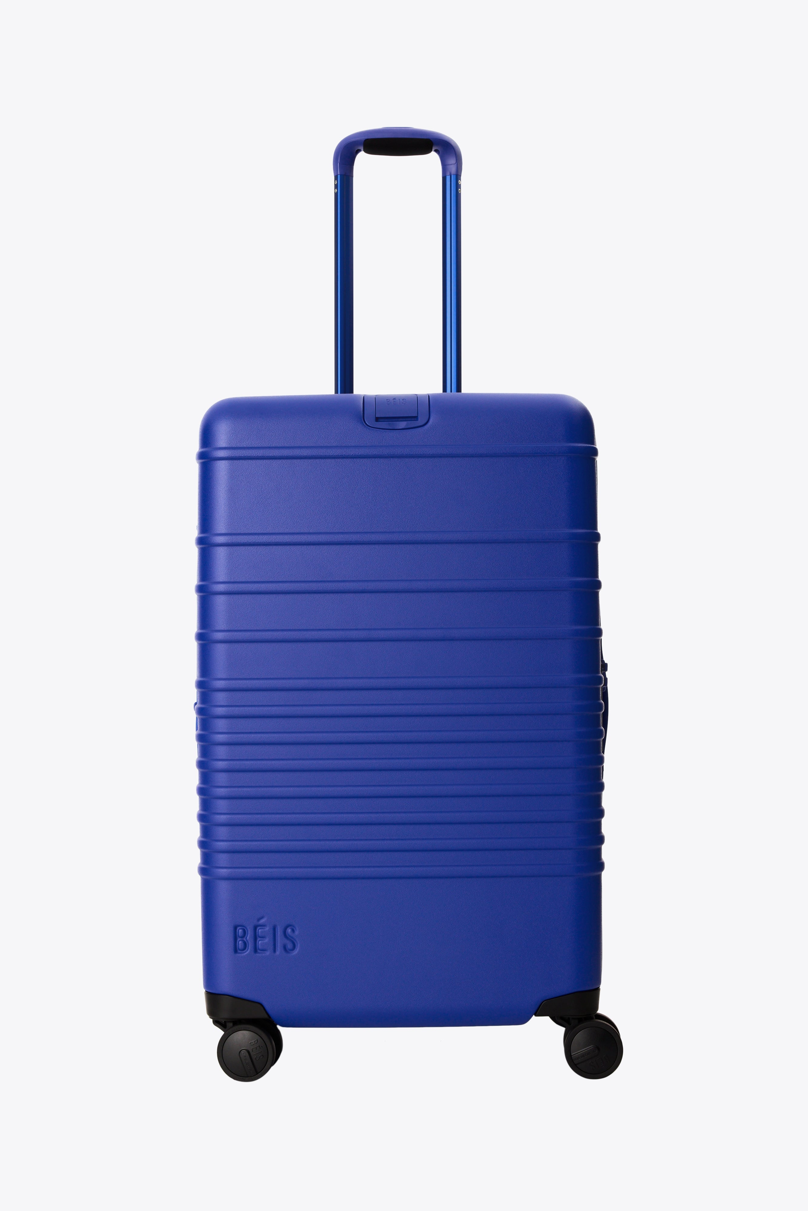 Cobalt Blue Medium Check-In Roller Luggage - Perfect for Air Travel & Weekend Getaways