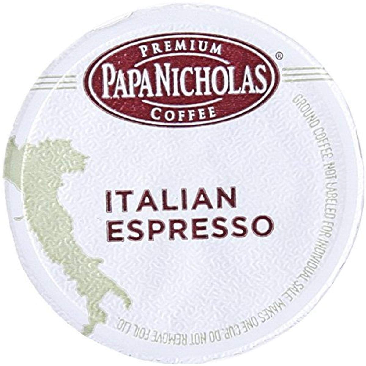 Premium Italian Espresso Single Serve Coffee Cups - Compatible with Keurig K-Cup Brewers, 24 Count - Perfect for Home, Office & Quick Morning Brews