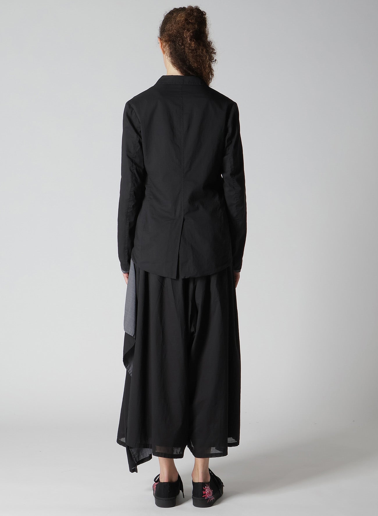 Cotton Lawn Garment Dyed Swallowtail Jacket for Women - Lightweight Summer Blazer for Office, Wedding & Outdoor Events