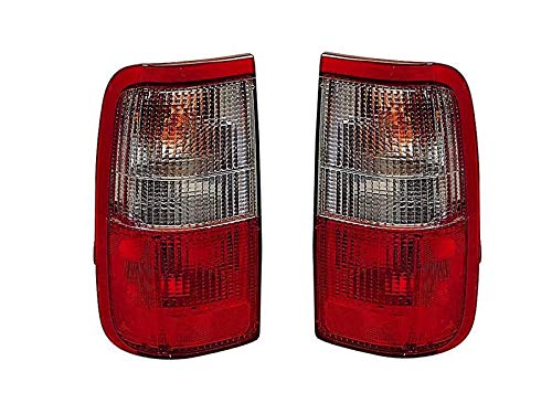 APA LED Tail Lights Lamps for Toyota T-100 T100 Pickup Truck - Driver & Passenger Side Replacement - Durable & Waterproof for Off-Roading, Camping & Night Driving