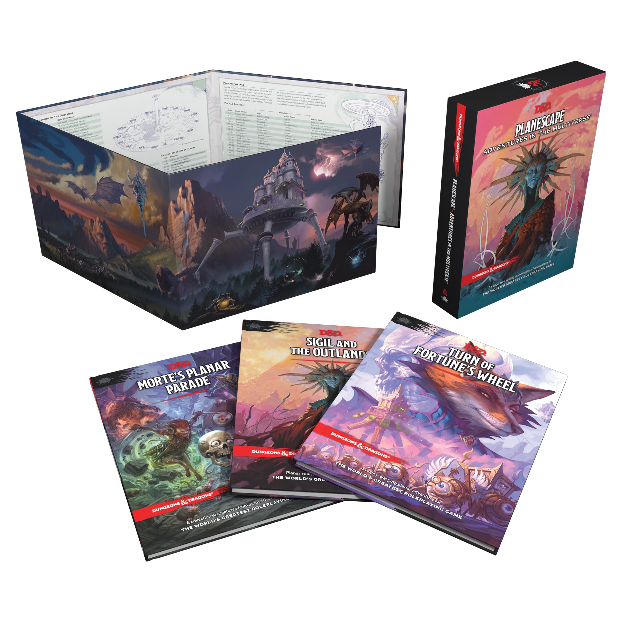 Dungeons & Dragons Planescape: Adventures in the Multiverse RPG Expansion Set - Epic Fantasy Tabletop Game for D&D 5e Players | Perfect for Multiverse Campaigns & Planar Adventures