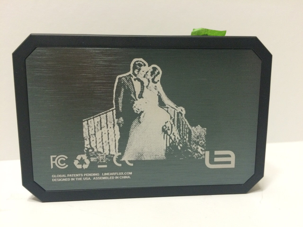 LithiumCard PRO - Custom Engraved Metal Credit Card Wallet with RFID Protection | Perfect for Travel, Business & Everyday Use