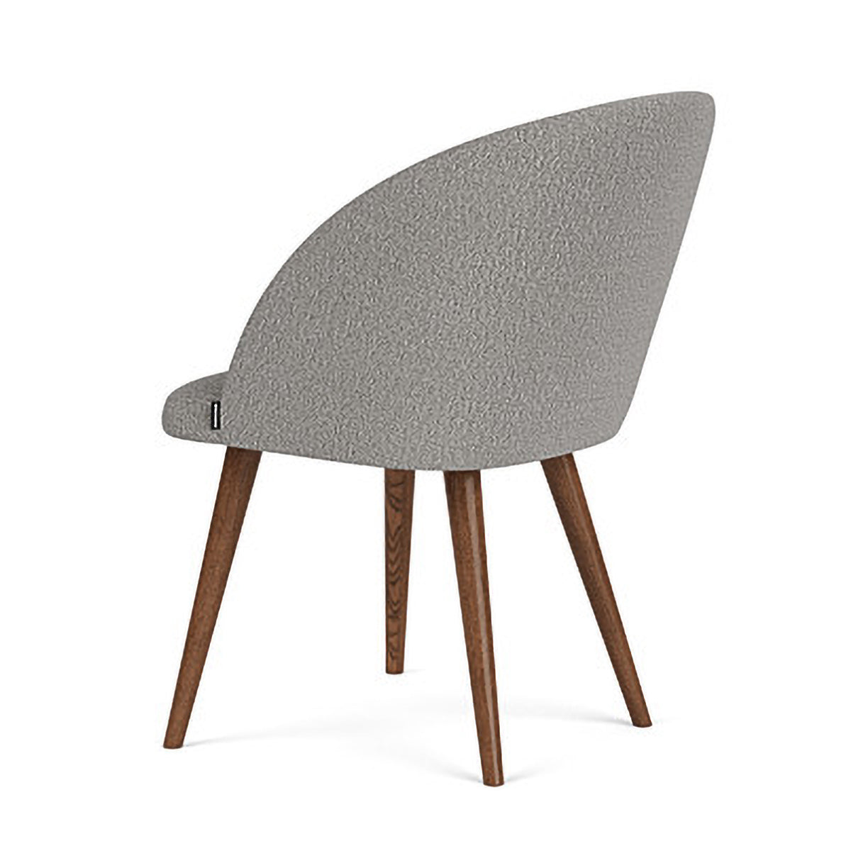 Holly Boucle Dining Chair - Modern Upholstered Accent Chair for Kitchen, Dining Room & Office - Comfortable & Stylish Home Decor