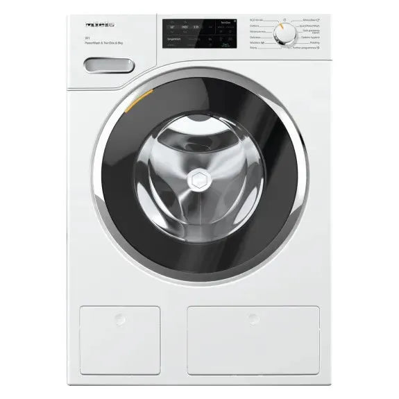 Miele 8kg Front Load Washing Machine - Energy Efficient, Quiet Operation, White (WWH860) - Perfect for Small Apartments & Laundry Rooms