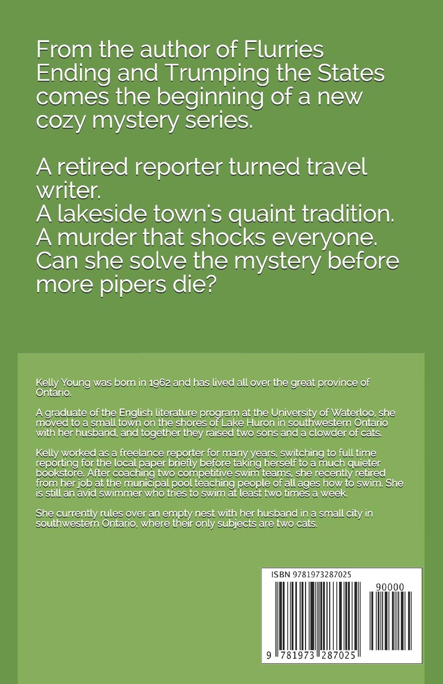 The Piper Sniper: Cozy Mystery Novel for Travel Writers & Book Lovers - Perfect for Airplane Reading & Beach Vacations