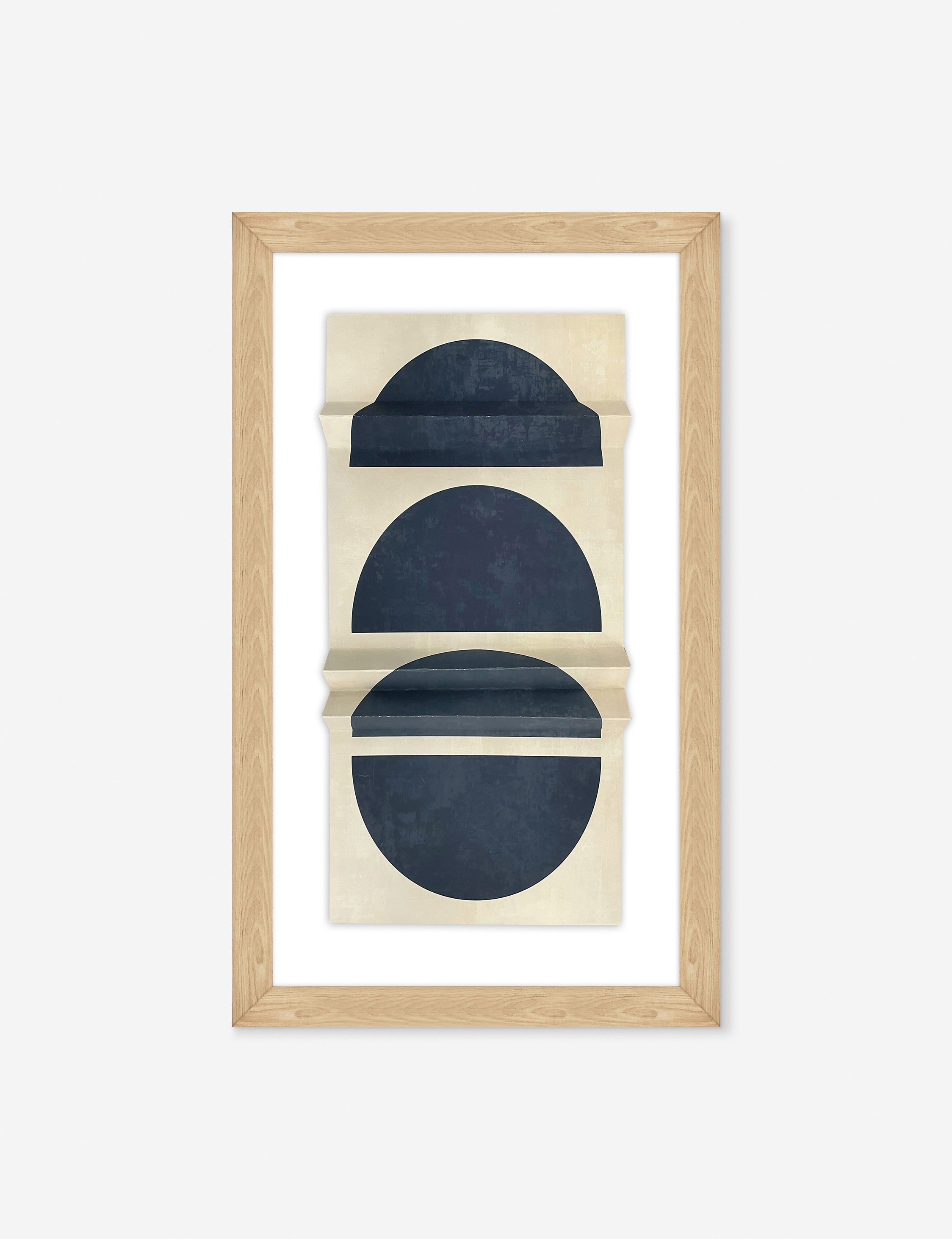 Foldover Sphere by Bobby Berk - Modern Geometric Home Decor for Living Room, Bedroom & Office | Stylish Accent Piece for Shelves, Desks & Coffee Tables
