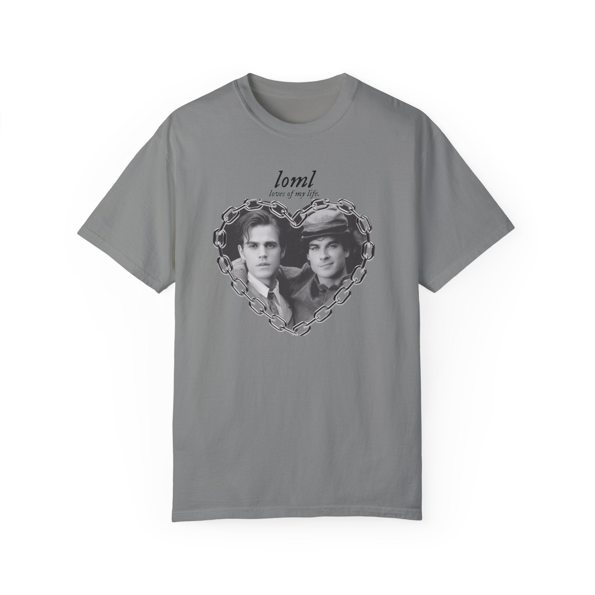 LOML (Loves of My Life) T-Shirt - Trendy Couple Matching Shirts for Date Nights & Anniversaries