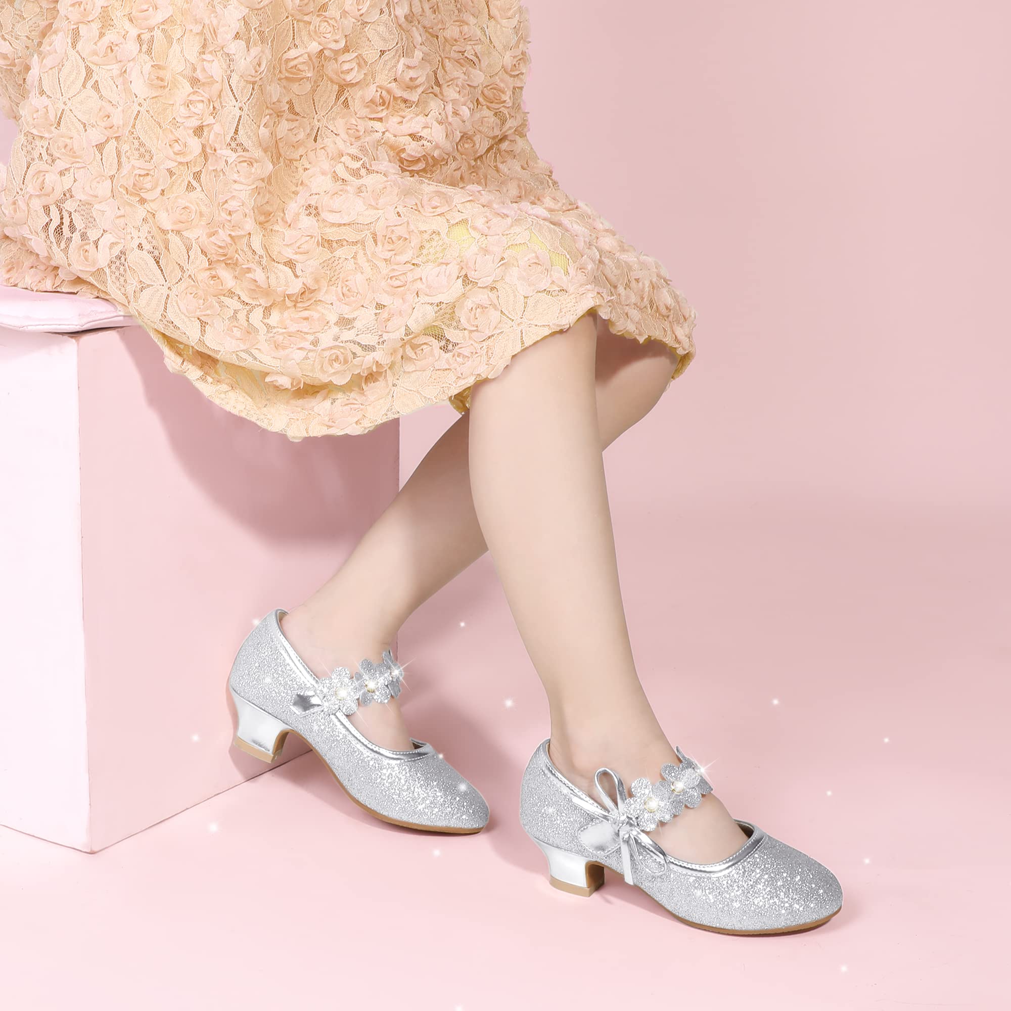 Girls Dress Shoes - Toddler Heels & Pumps for Wedding, Party & School