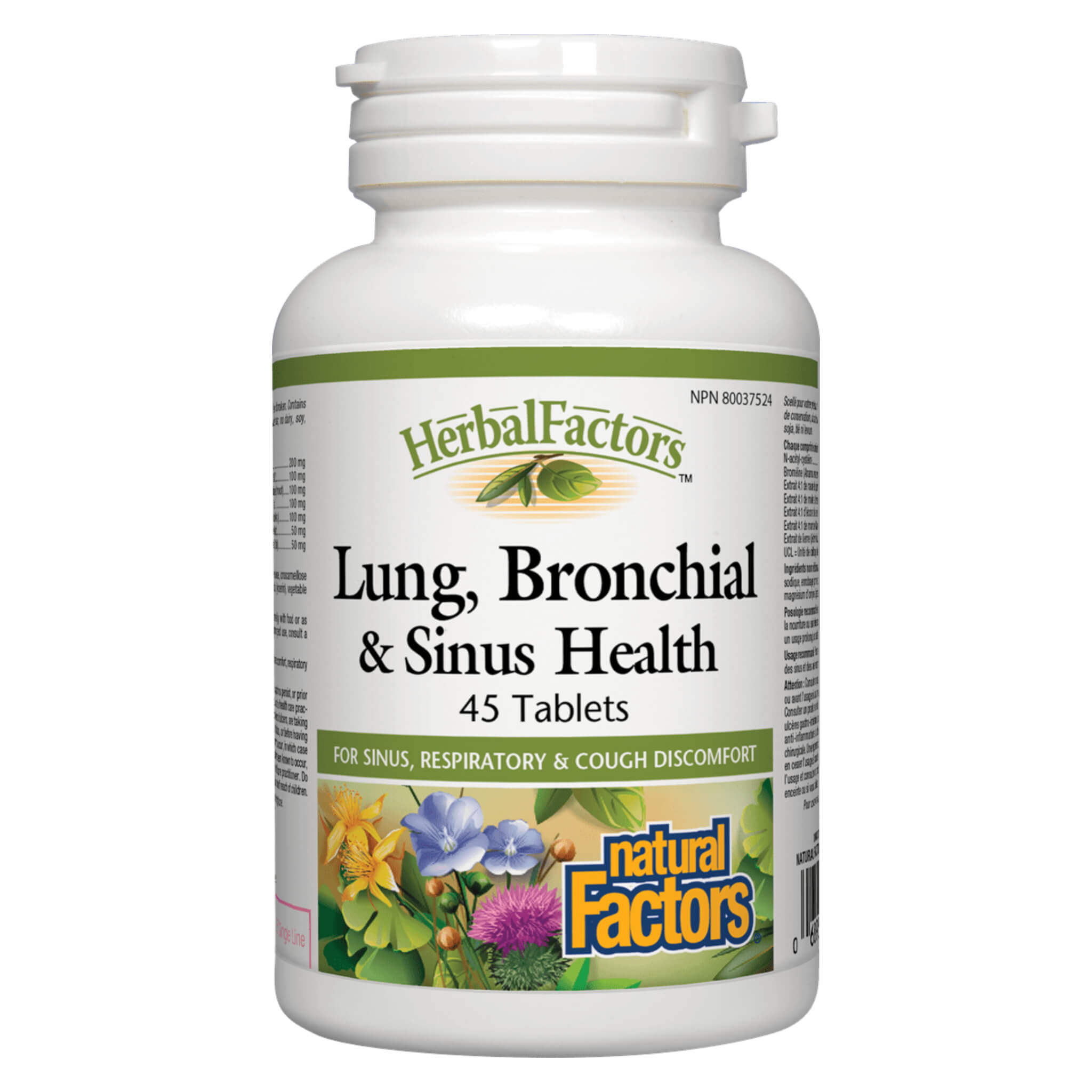 Lung & Bronchial Support Supplement for Sinus Health - Natural Respiratory & Immune Booster for Allergy Relief, Cold Season, and Better Breathing