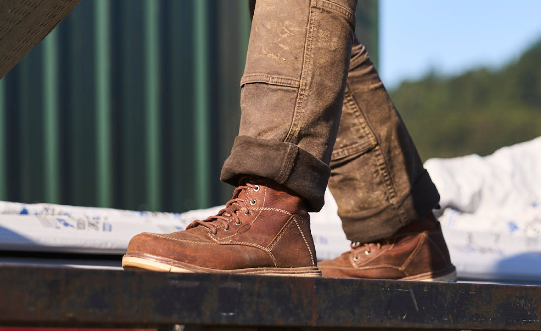 Women's San Jose 6 Aluminum Toe Work Boots - Gingerbread/Gum | Slip Resistant & Comfortable for Construction, Warehouse & Outdoor Work