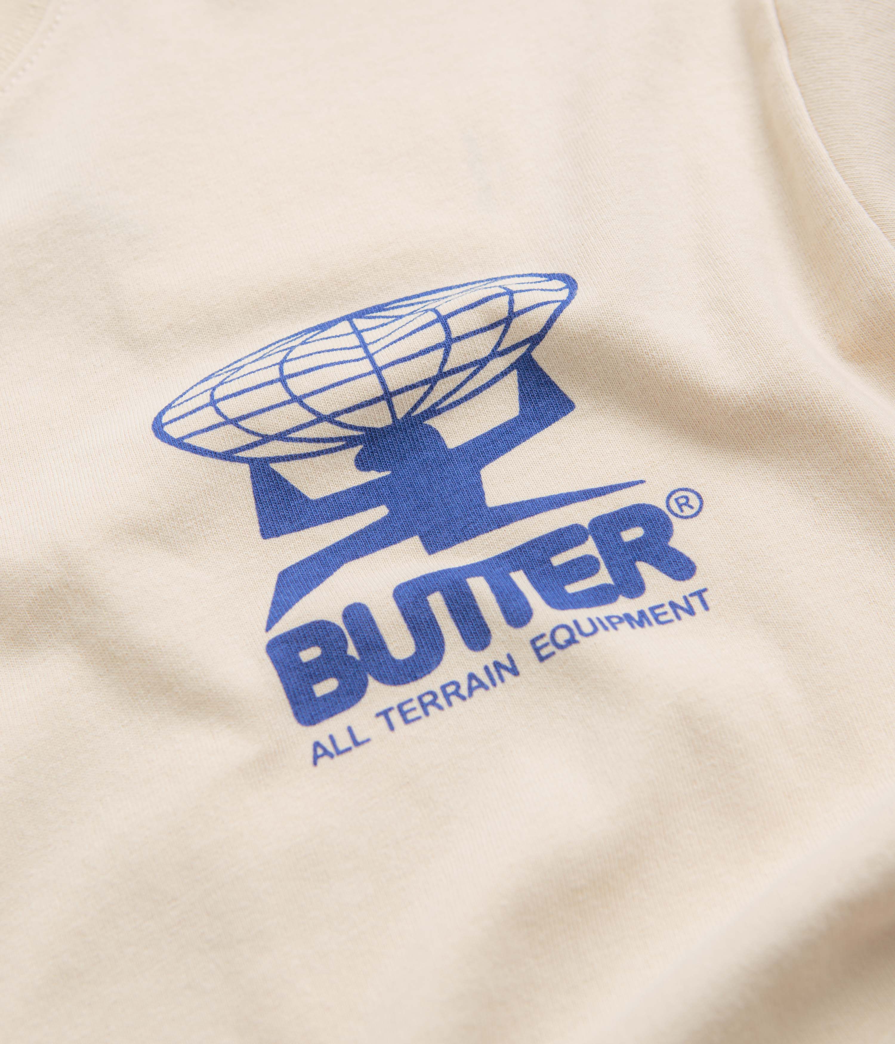 Butter Goods All Terrain T-Shirt for Men - 100% Cotton Comfortable Casual Tee - Perfect for Outdoor Adventures, Hiking & Everyday Wear