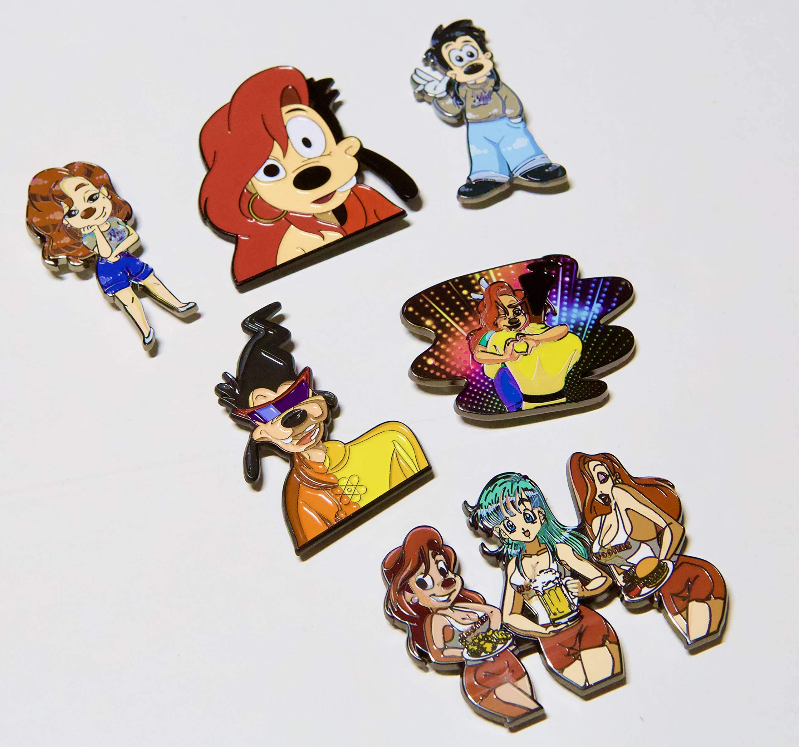 Hooters Enamel Pin - 2 Inch Zinc Alloy Lapel Pin - Funny & Sexy 90s Cartoon Movie Badge - Anime & Goofy Collectible Pins - Perfect for Jackets, Backpacks & Hat Decorations
