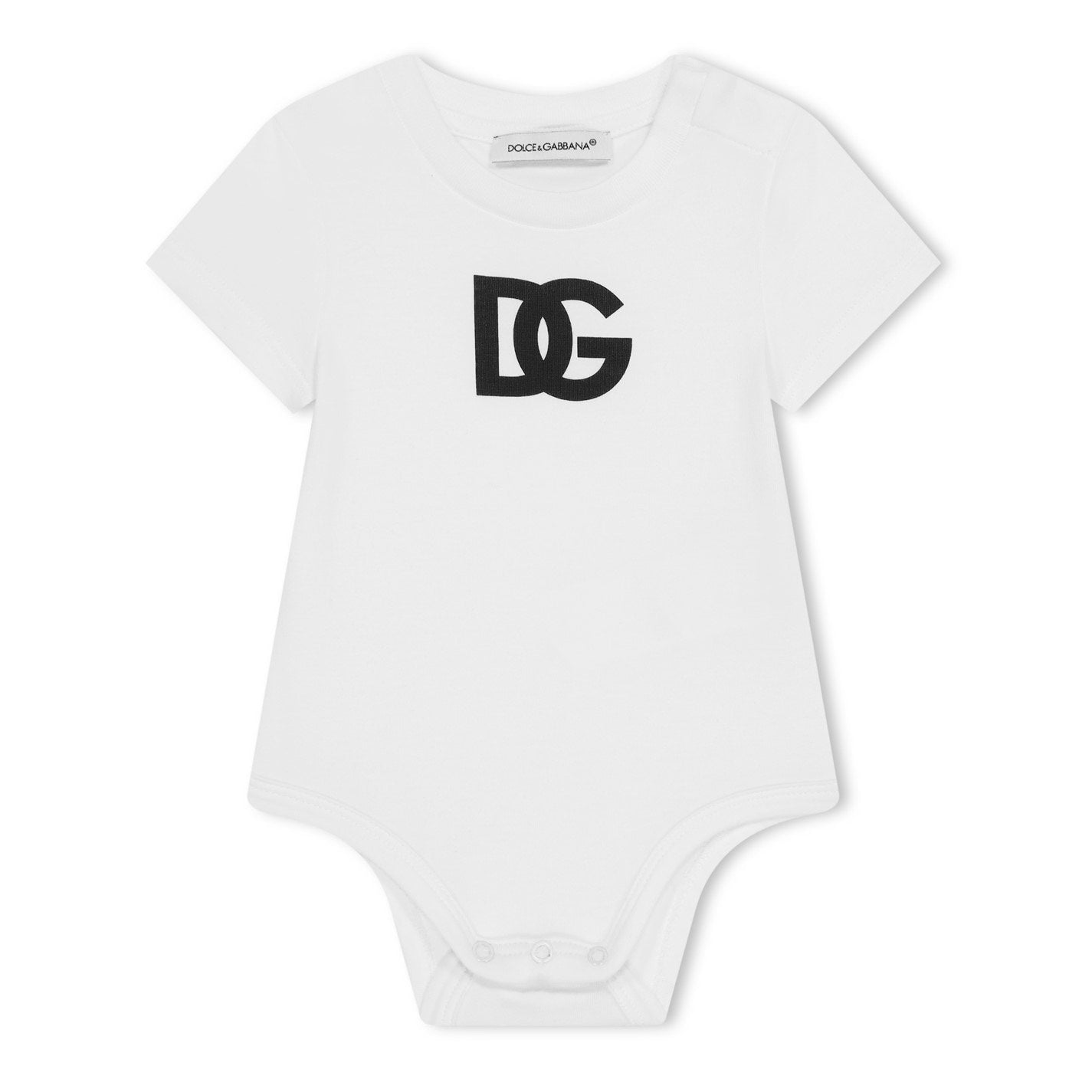 Dolce & Gabbana Baby Bodysuit Set - Soft Cotton Infant Romper Outfit for Boys & Girls - Perfect for Newborn Photoshoots, Family Gatherings & Special Occasions