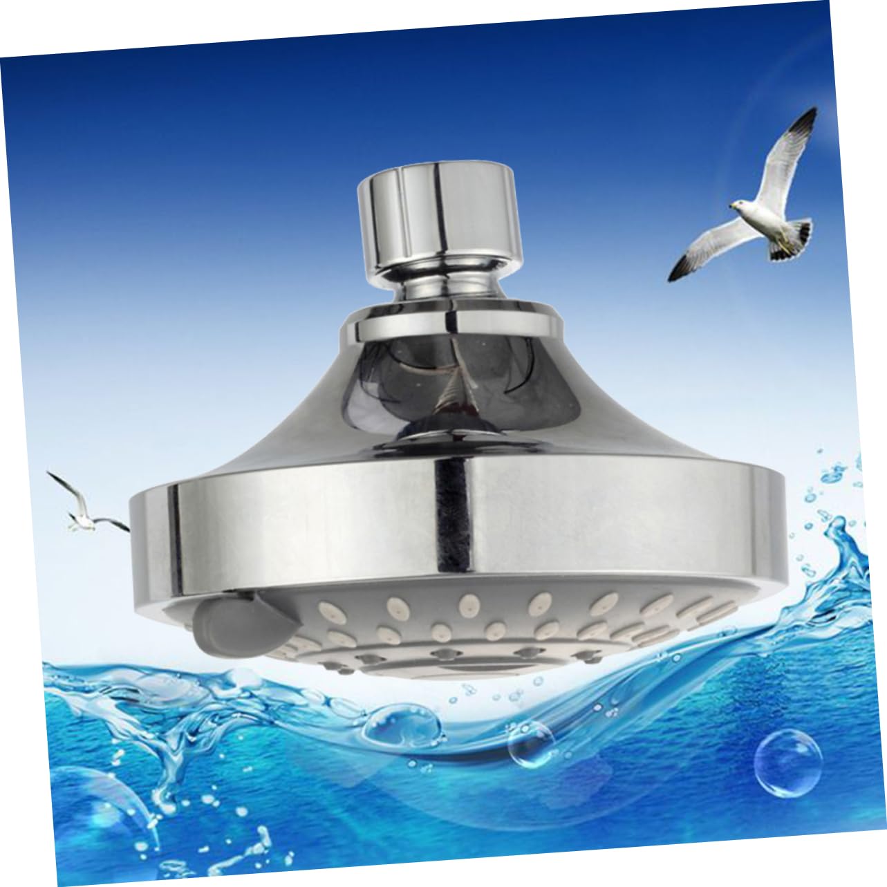 **Cabilock Black Sake Cups & High-Pressure Rainfall Shower Head with Snail Foaming Soap Dispenser – Water-Saving Bathroom Faucet for Relaxing Spa Experience**    *(Use Cases: Perfect for modern bathrooms, spa-like showers, and eco-friendly water-saving setups.)*