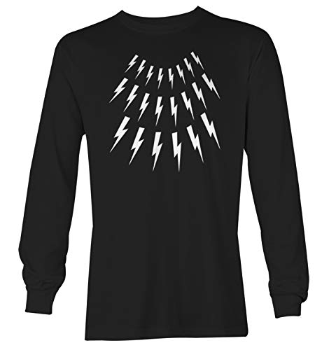 Lightning Bolts - Black - Long Sleeve