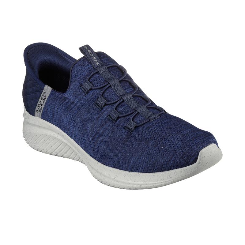 SLIP INS: ULTRA FLEX 3.0 Comfortable Slip-On Shoes for Men & Women - Navy Blue (232452/NVY) - Perfect for Walking, Travel and Casual Wear