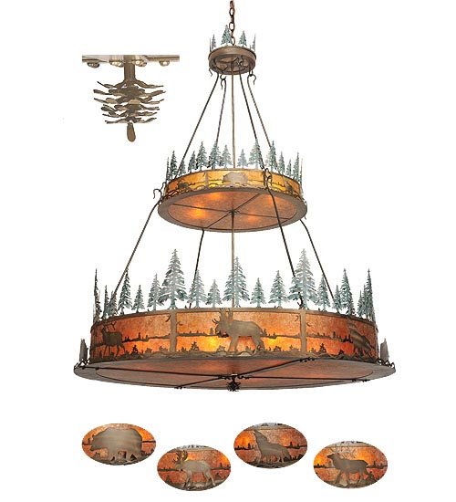 12-Light Modern Inverted Pendant Chandelier - Sleek Black Metal Ceiling Light Fixture for Dining Room, Kitchen Island & Living Room Decor