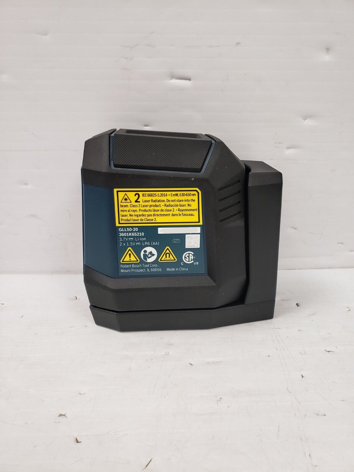 Bosch GLL50-20 Self-Leveling Cross-Line Laser Level with 50ft Range - Perfect for Construction, Renovation, and DIY Home Improvement Projects