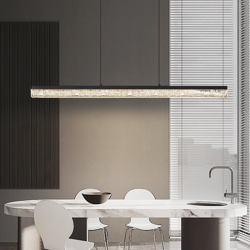 Calyx Island Pendant Light - Modern Glass Ceiling Lighting Fixture for Kitchen, Dining Room & Bedroom | Elegant Home Decor & Interior Design