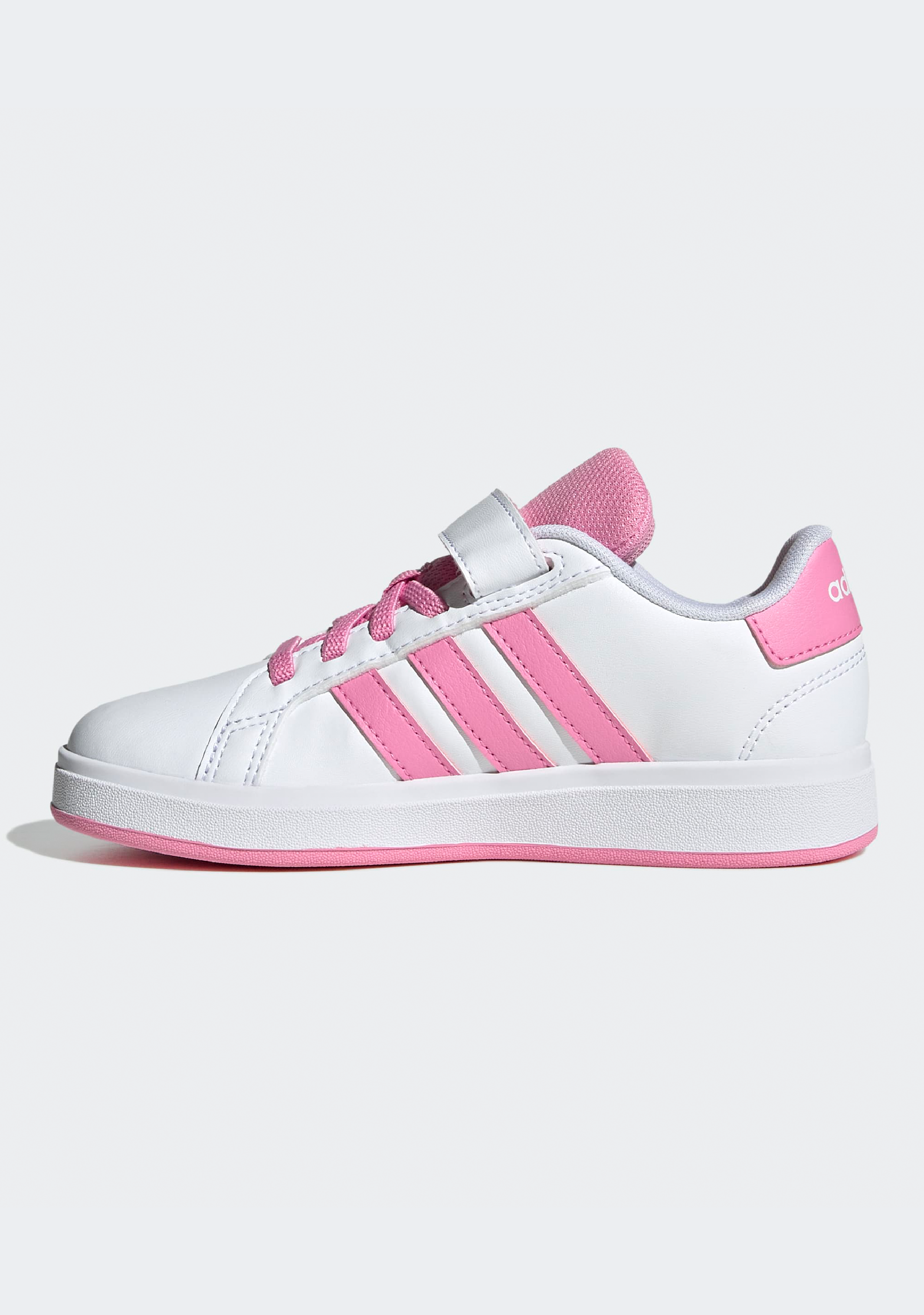 Adidas Grand Court 2.0 EL C Kids' Sneakers - Comfortable Lightweight Tennis Shoes for Boys & Girls - Perfect for School, Sports & Everyday Wear