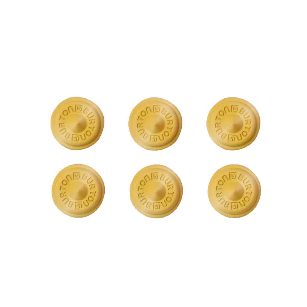 Burton Aluminum Stud Stomp Pad - Gold | Non-Slip Snowboard Traction for Boot Grip | Perfect for Icy Slopes & Chairlift Exits