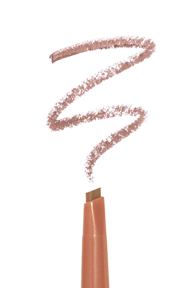 Pink Lily Beauty Fully Yours Brow Pomade Pencil - Light Brown | Waterproof Eyebrow Makeup for Natural Look | Perfect for Daily Use & Special Occasions