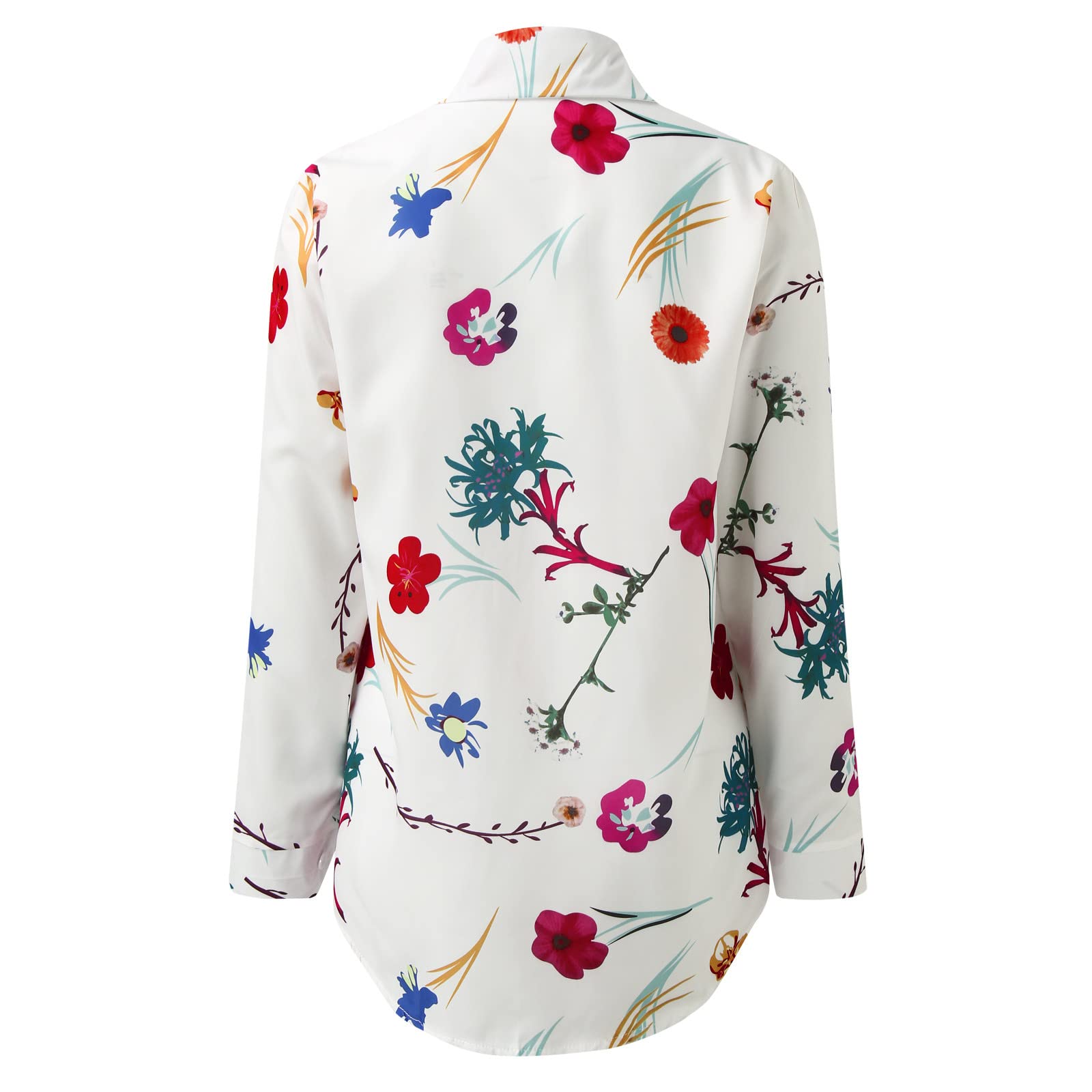 Women's Stylish Crop Tops - Casual Printed Crew Neck & V-Neck Blouses, Long Sleeve Button Down Shirts & T-Shirts for Christmas Gifts & Party Outfits | Perfect for Holiday Gatherings, Date Nights & Casual Wear