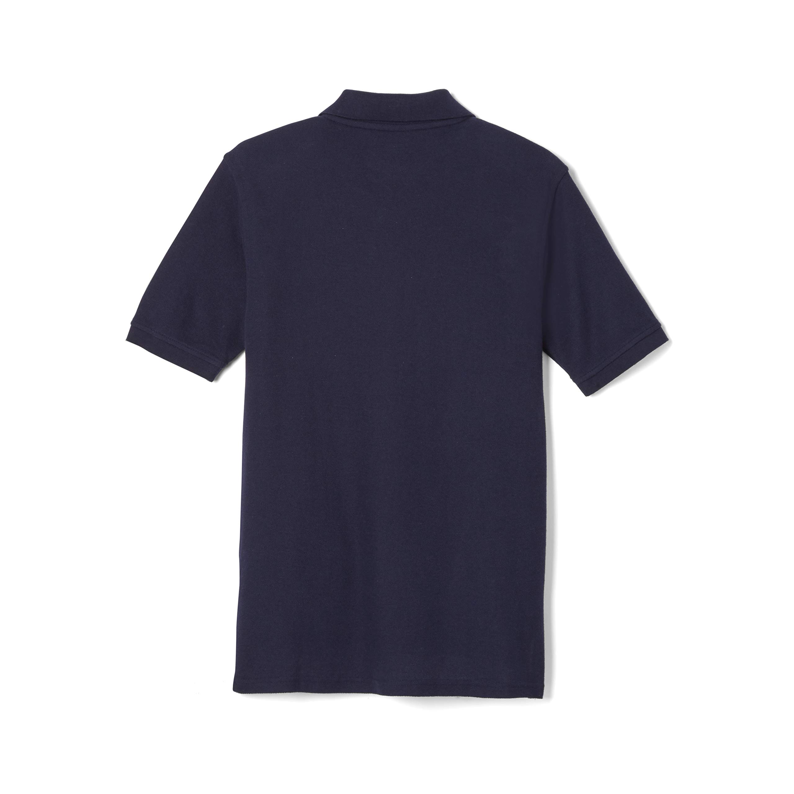 French Toast Boys' Short Sleeve Pique Polo Uniform Shirt - Standard & Husky Sizes | Comfortable School Uniform for Boys | Perfect for School, Church & Special Occasions