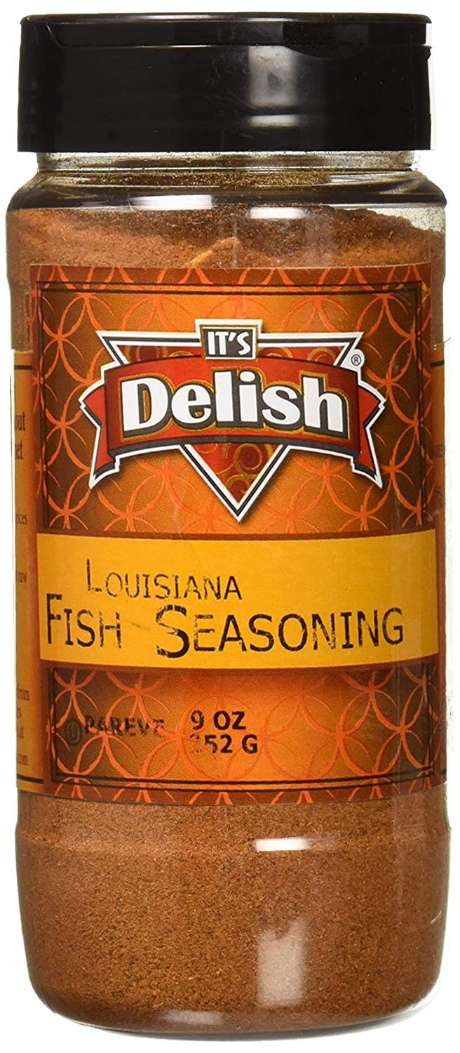 Louisiana Fish Seasoning - Authentic Cajun Spice Blend for Seafood, Grilling & Cooking - Perfect for Fish, Shrimp, Crab & More