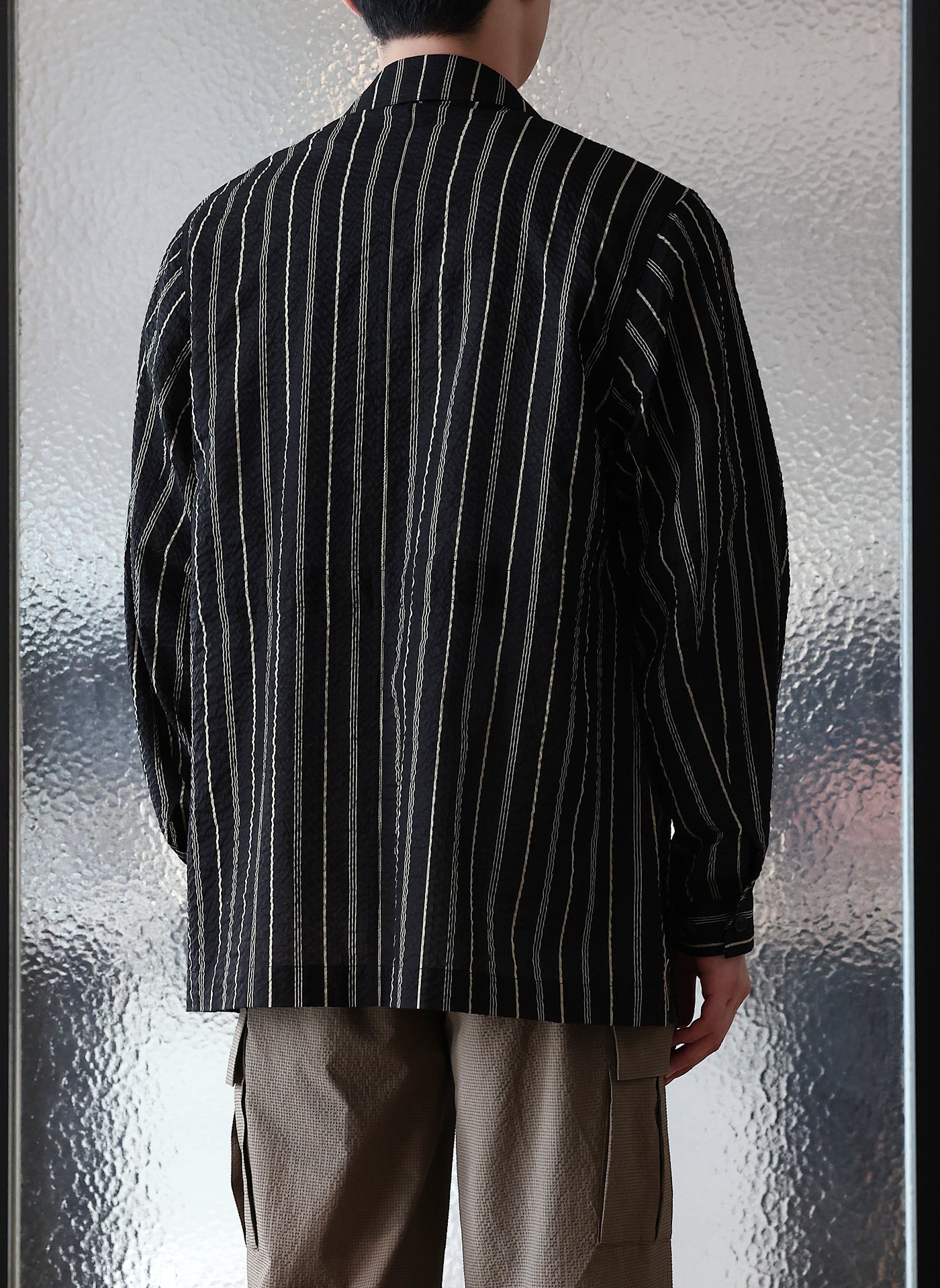 Breathable Cotton Seersucker Hunting Blazer Jacket - Lightweight & Comfortable for Outdoor Adventures, Casual Wear, and Summer Activities