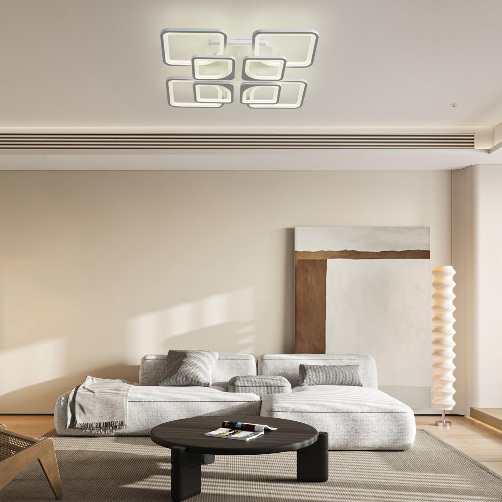 Jaycomey Modern LED Ceiling Light Fixture - 23.6