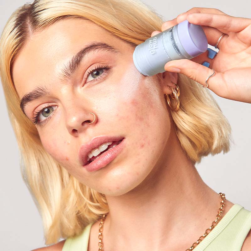 Glow Hub Purify & Brighten Face Mask Stick - Brightening & Hydrating Skincare for Glowing Skin | Perfect for Daily Use & Travel