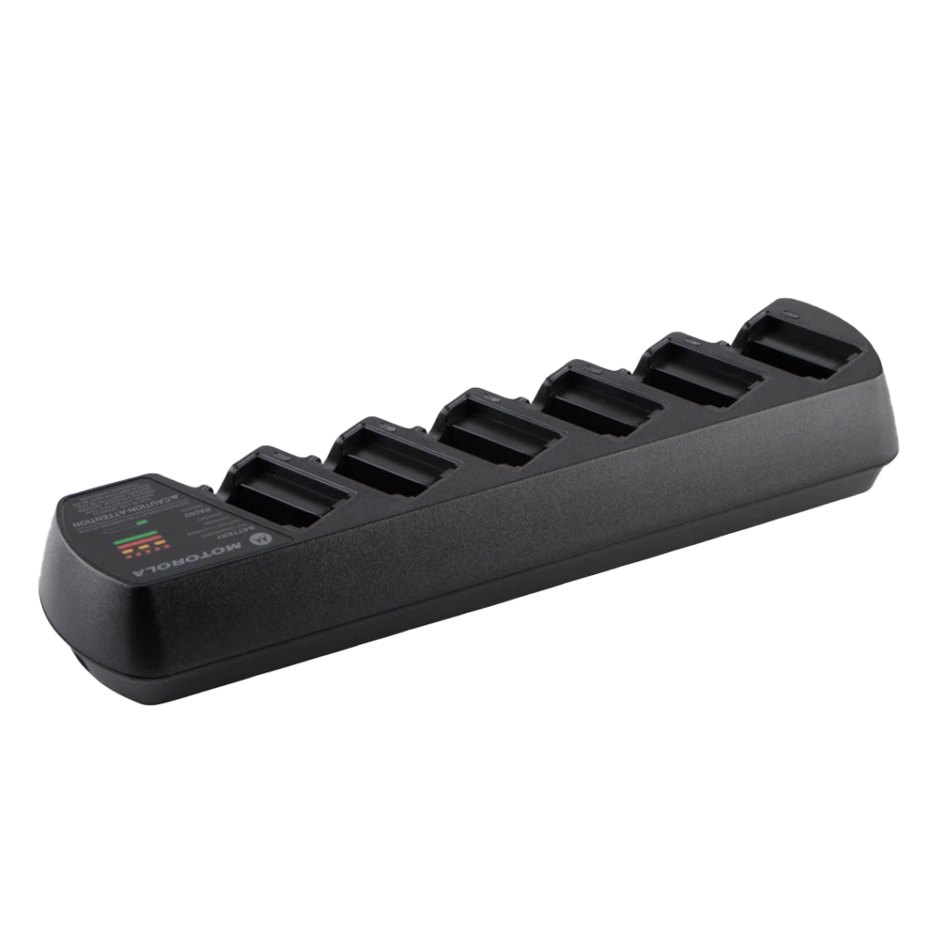 Motorola PMLN6687 Multi-Unit Charger - Fast Charging Station for 6 Devices | Home & Office Use | Compatible with Motorola Radios & Walkie Talkies