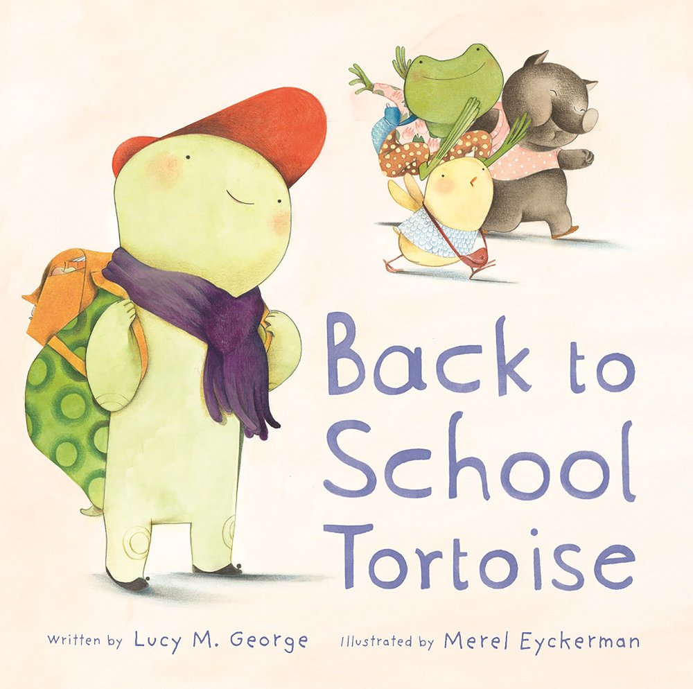 Back to School Tortoise Plush Toy - Cute Soft Stuffed Animal for Kids, Students & Teachers - Perfect for Classrooms, Dorm Rooms & Study Spaces