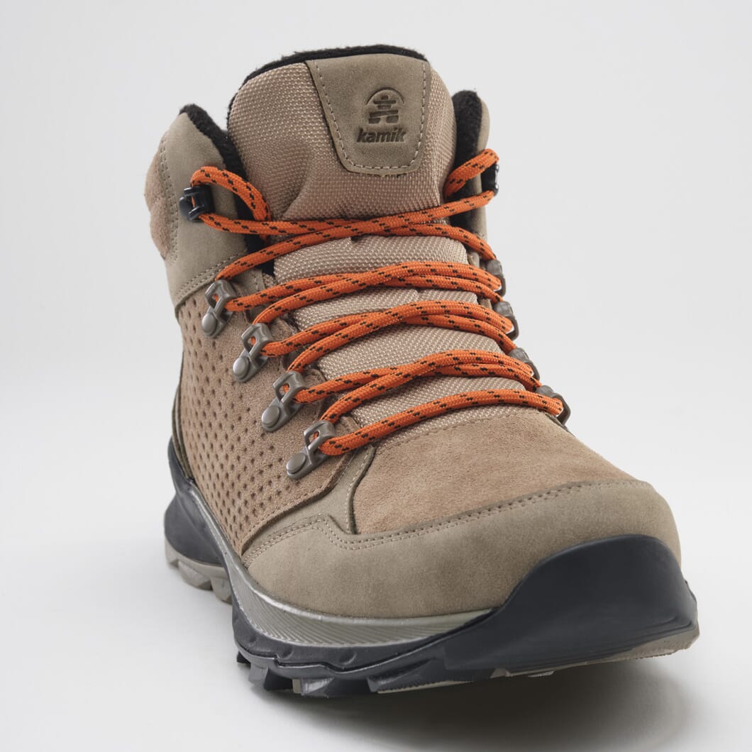 Men's TREK SNOW MID Waterproof Hiking Boots - Winter Outdoor Snow Boots for Men, Durable Traction & Insulated Warmth - Perfect for Mountain Climbing, Camping & Snowy Adventures