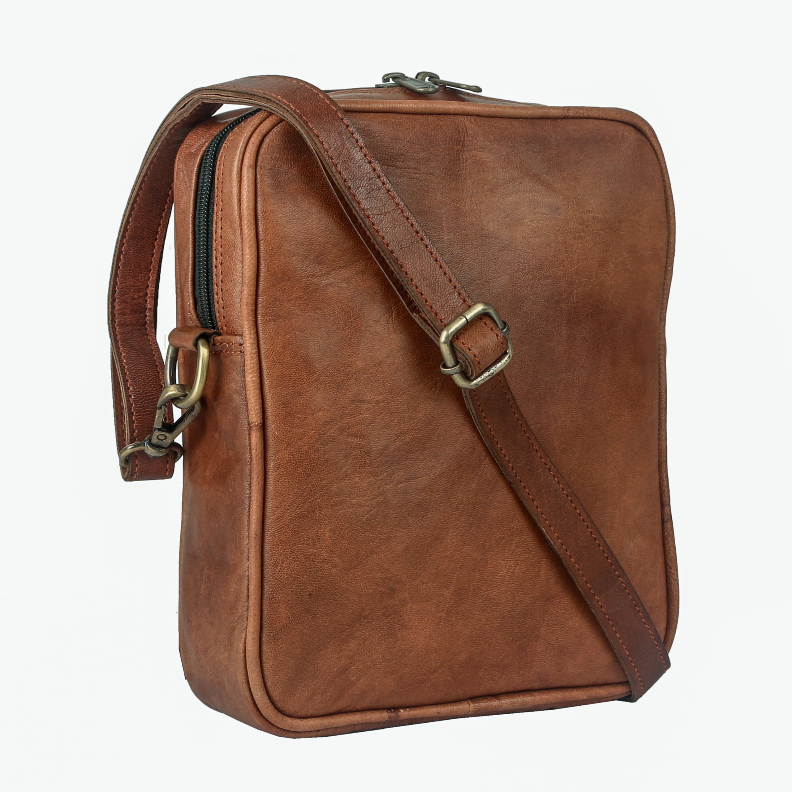 Genuine Leather Passport Holder & Crossbody Phone Wallet for Women - RFID Blocking Mini Shoulder Bag with Adjustable Strap - Perfect for Travel, Shopping, and Everyday Use