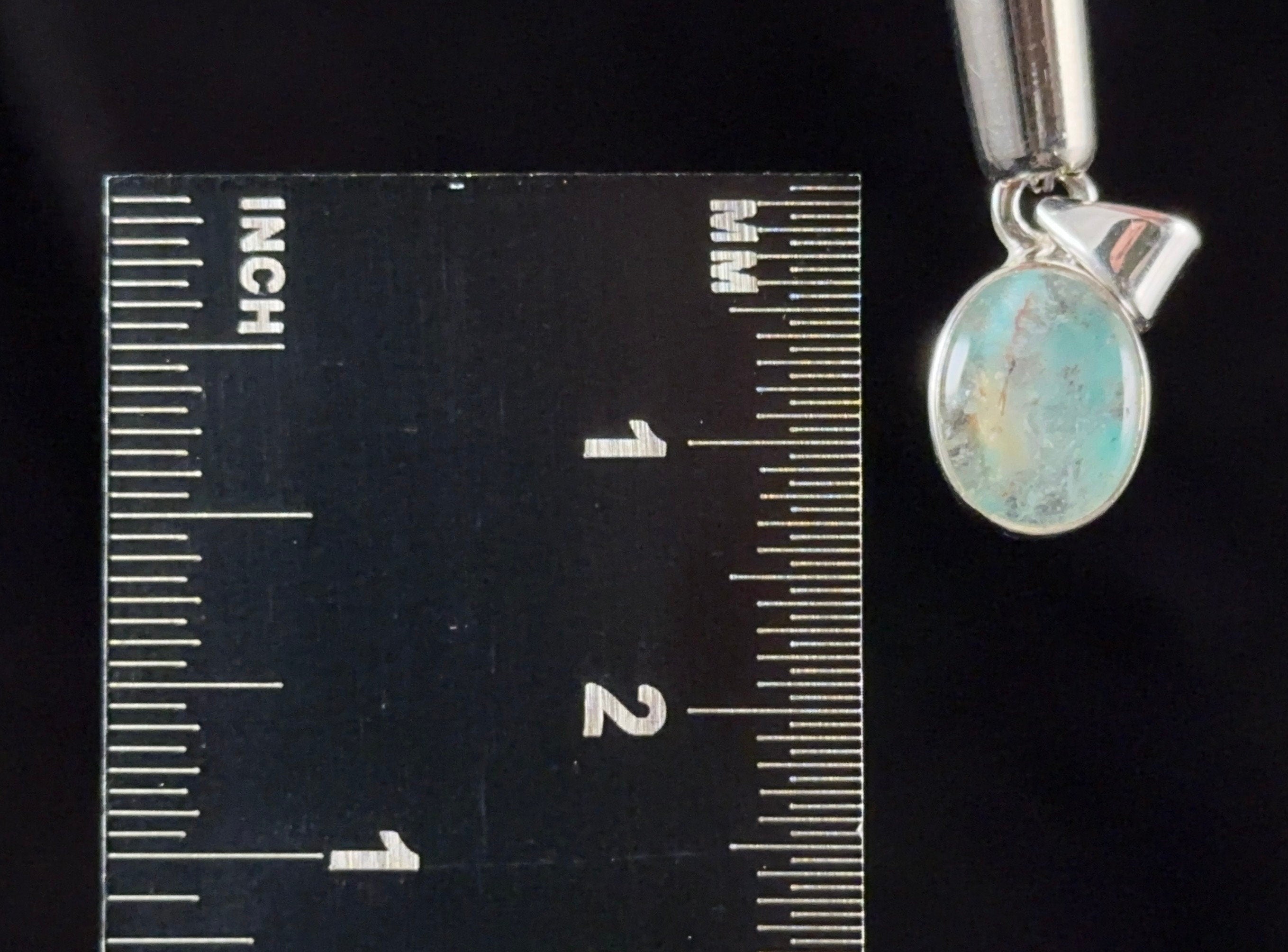 Natural Ajoite in Quartz Crystal Pendant - Sterling Silver Oval Cabochon Fine Jewelry | Healing Stones for Energy & Chakra Balance | Perfect for Meditation, Yoga & Spiritual Gifts