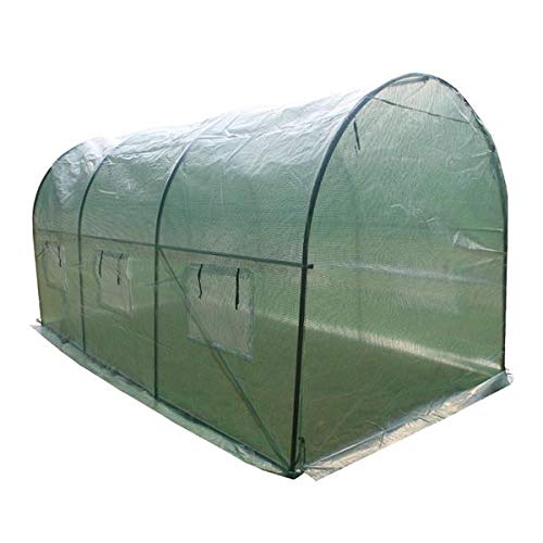 Aveland Happy 15'x7'x7' Heavy Duty Greenhouse Tent for Gardening & Plant Protection | Durable Outdoor Garden Dome for Home Use | Perfect for Seed Starting, Plant Growing & Backyard Gardening