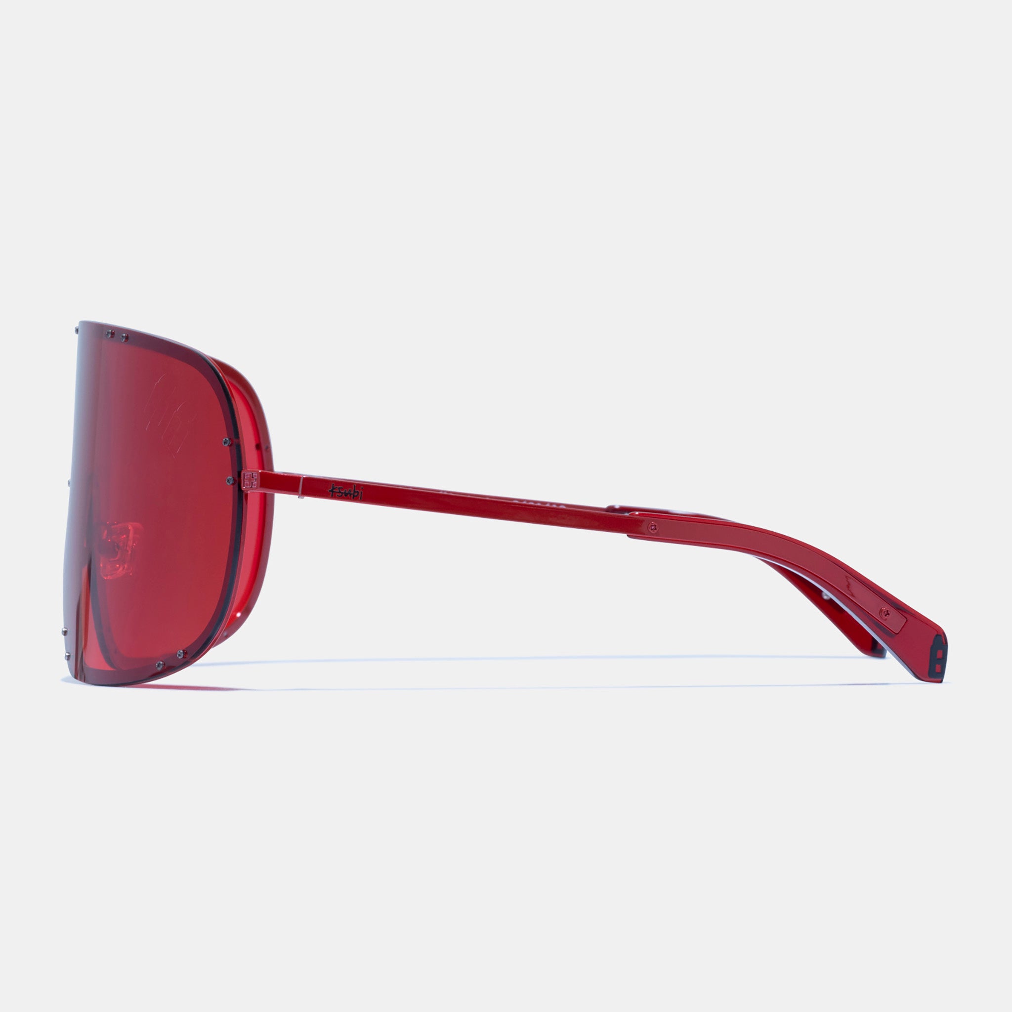 Ksubi Tyrell Trippie Red Light Sunglasses - Stylish UV Protection Shades for Men & Women - Perfect for Outdoor Activities, Beach, Driving & Fashion