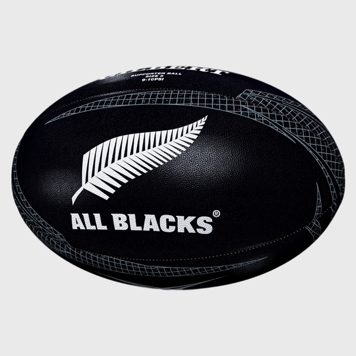 Gilbert New Zealand All Blacks Official Rugby Ball - Premium Match & Training Ball for Rugby Fans - Perfect for Games, Practice, and Collectibles