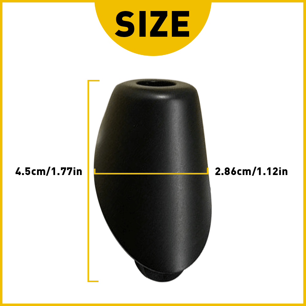 Rubber Antenna Base Bezel for 2010-2014 Toyota 4Runner - Replacement Antenna Grommet & Ornament - Perfect for Off-Roading, Car Wash Protection & Enhanced Vehicle Appearance