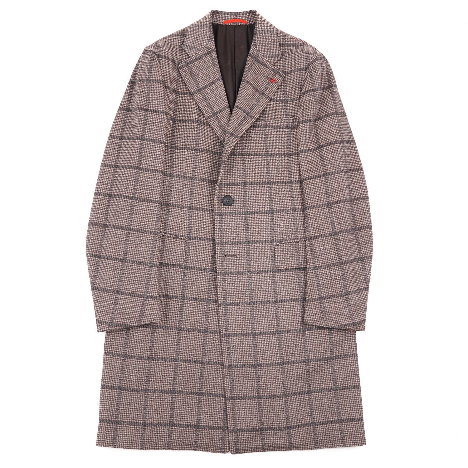 Premium Isaia Wool & Cashmere Overcoat for Men - Luxury Winter Coat for Business & Formal Occasions | Warm & Stylish Outerwear for Office, Events & Cold Weather