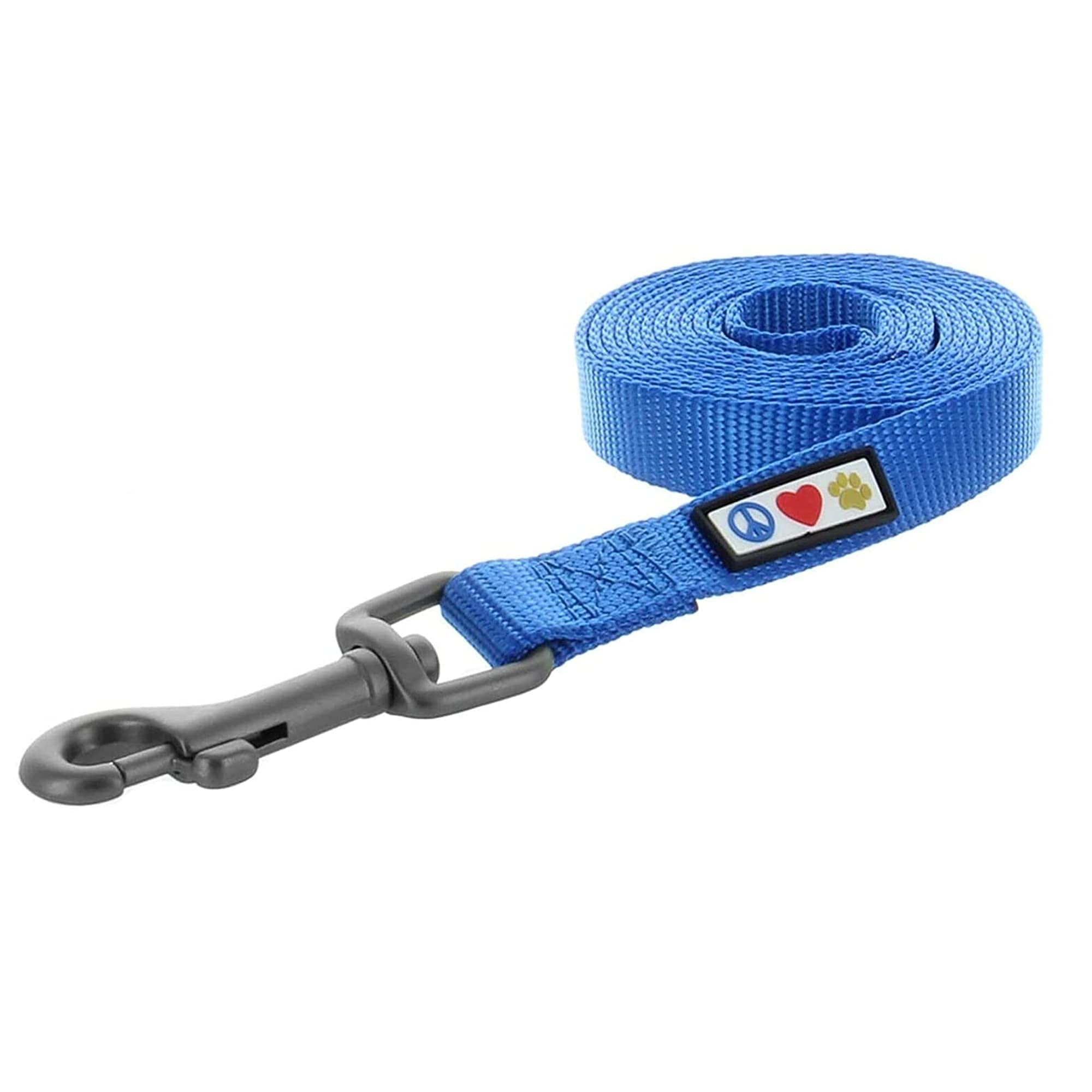 Pawtitas Reflective Mesh Dog Harness, Collar & Leash Set for Small Dogs - Blue | Adjustable & Comfortable for Walking, Training & Outdoor Adventures