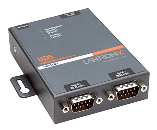 10Mbps/100Mbps Serial to Ethernet Server - Convert RS232 to TCP/IP for Industrial Automation & Remote Device Management | Perfect for SCADA, POS & Network Connectivity Solutions
