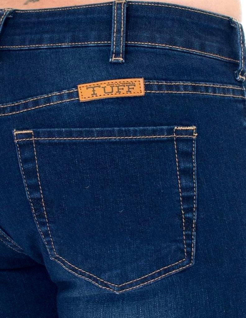 Cowgirl Tuff Women's Dark Wash Denim Jeans - Indigo Size 31L - Perfect for Western Rides, Ranch Work & Casual Outfits