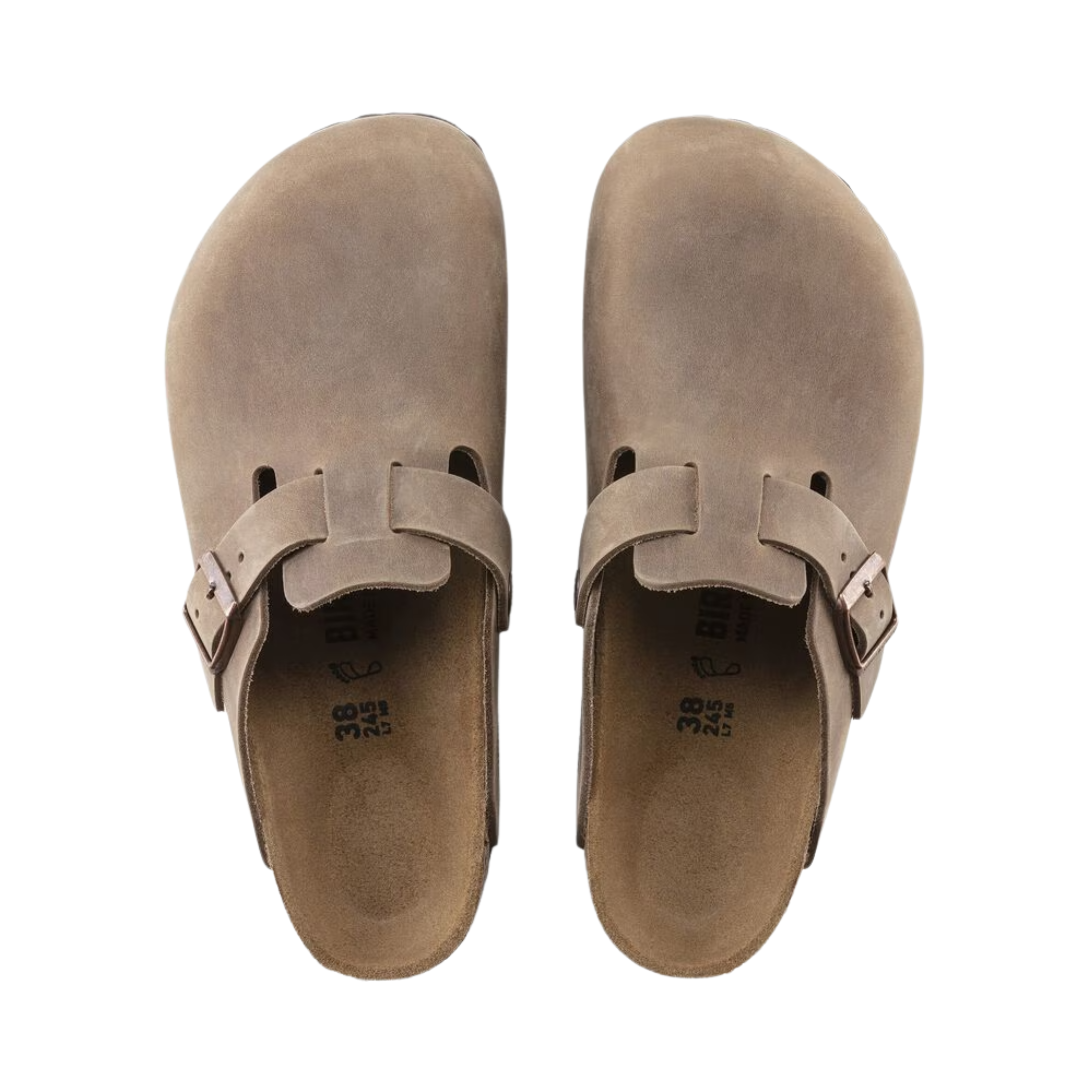 Women's Boston Oiled Leather Loafer Shoes in Tobacco Brown - Classic Comfort for Work, Office & Casual Wear