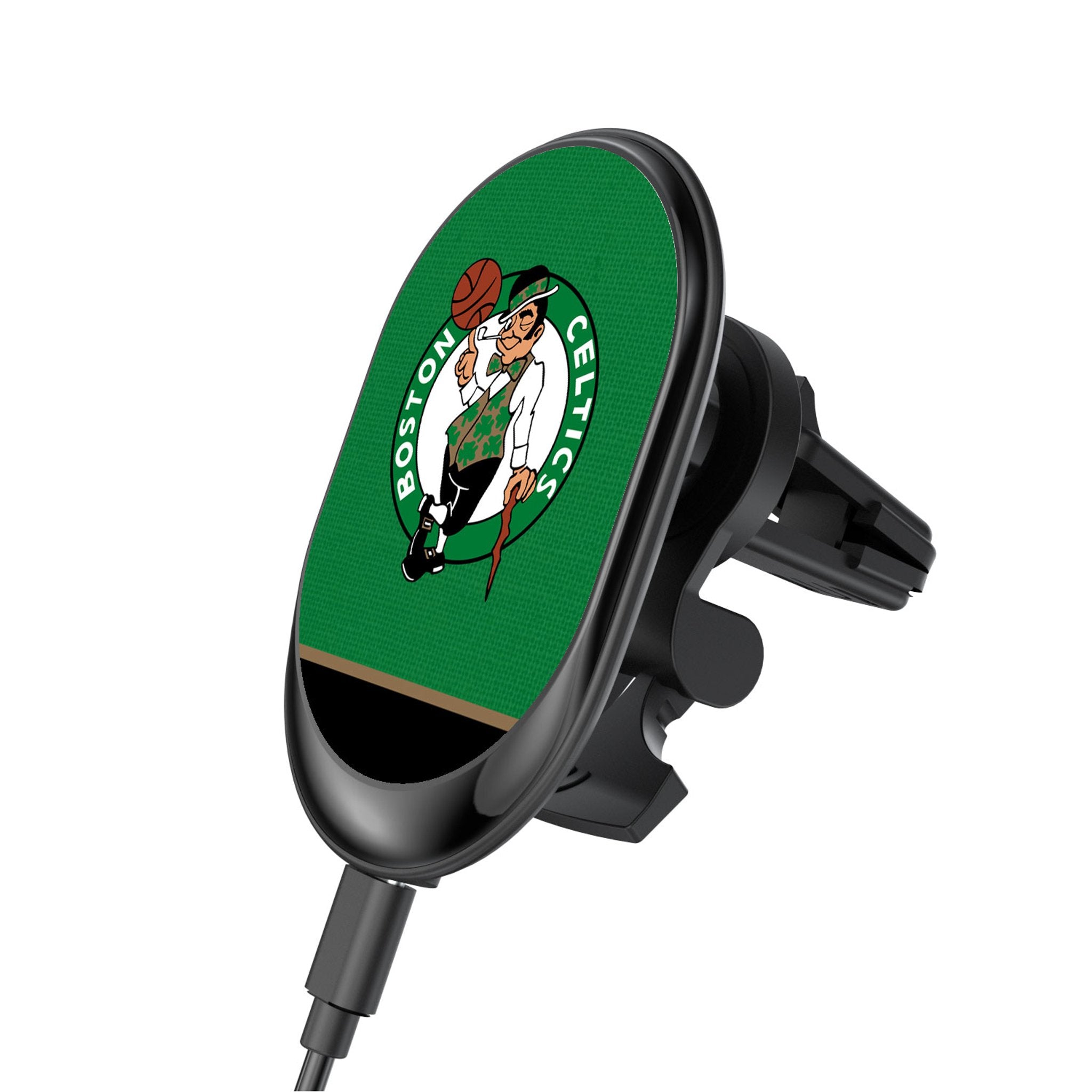 Boston Celtics Wireless Magnetic Car Charger - Fast Charging, Strong Hold - Perfect for Road Trips & Commuting