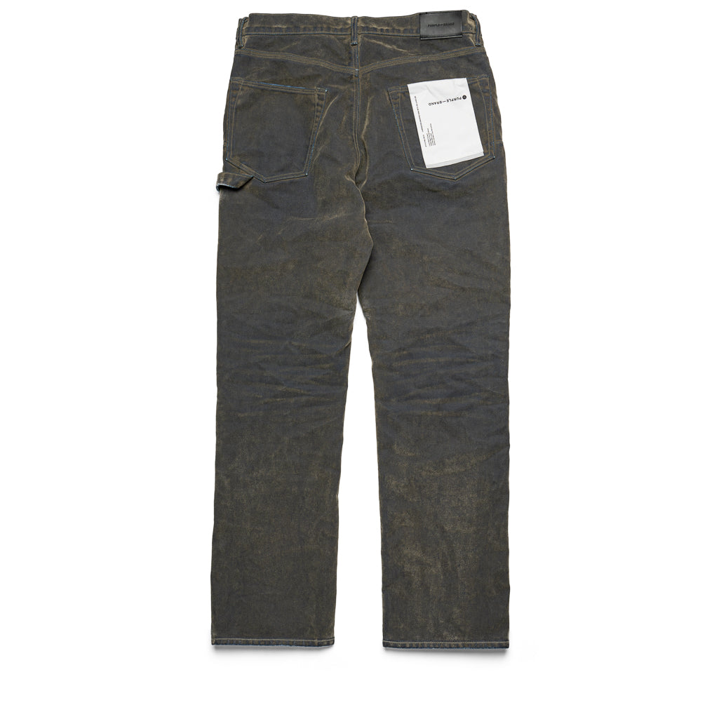 Purple Brand Flocked Carpenter Pants for Men - Comfortable Workwear with Stretch Fit (Green) - Perfect for Construction, Carpentry & Outdoor Activities