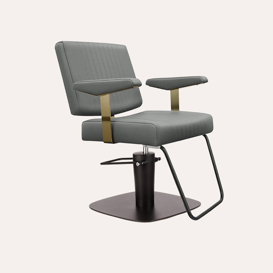 ATHENA Professional Salon Chair - Adjustable Hydraulic Styling Chair for Hairdressers & Barbers - Perfect for Salons, Barber Shops & Home Use