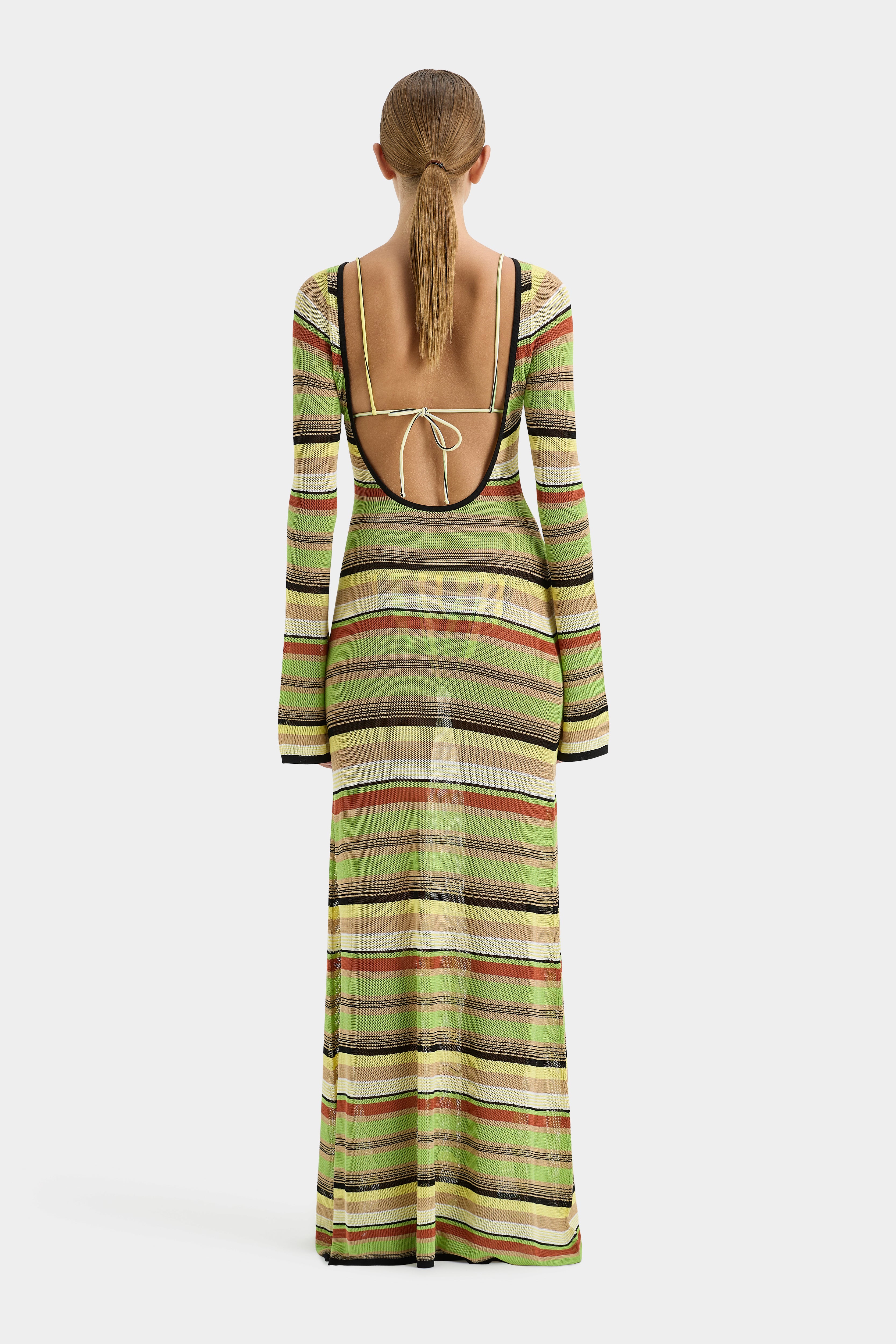Elegant Coastline Low Back Dress for Women - Sexy Backless Party & Evening Gown - Perfect for Cocktail Parties, Date Nights & Special Occasions